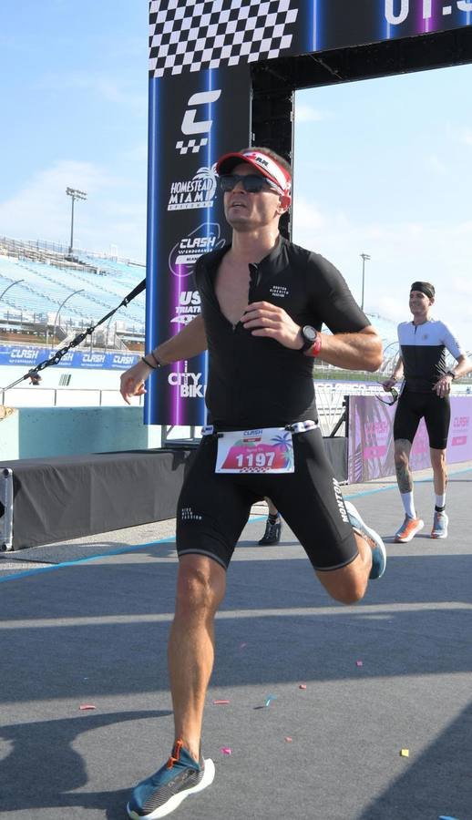 Shane Barone finishing at Homestead Speedway